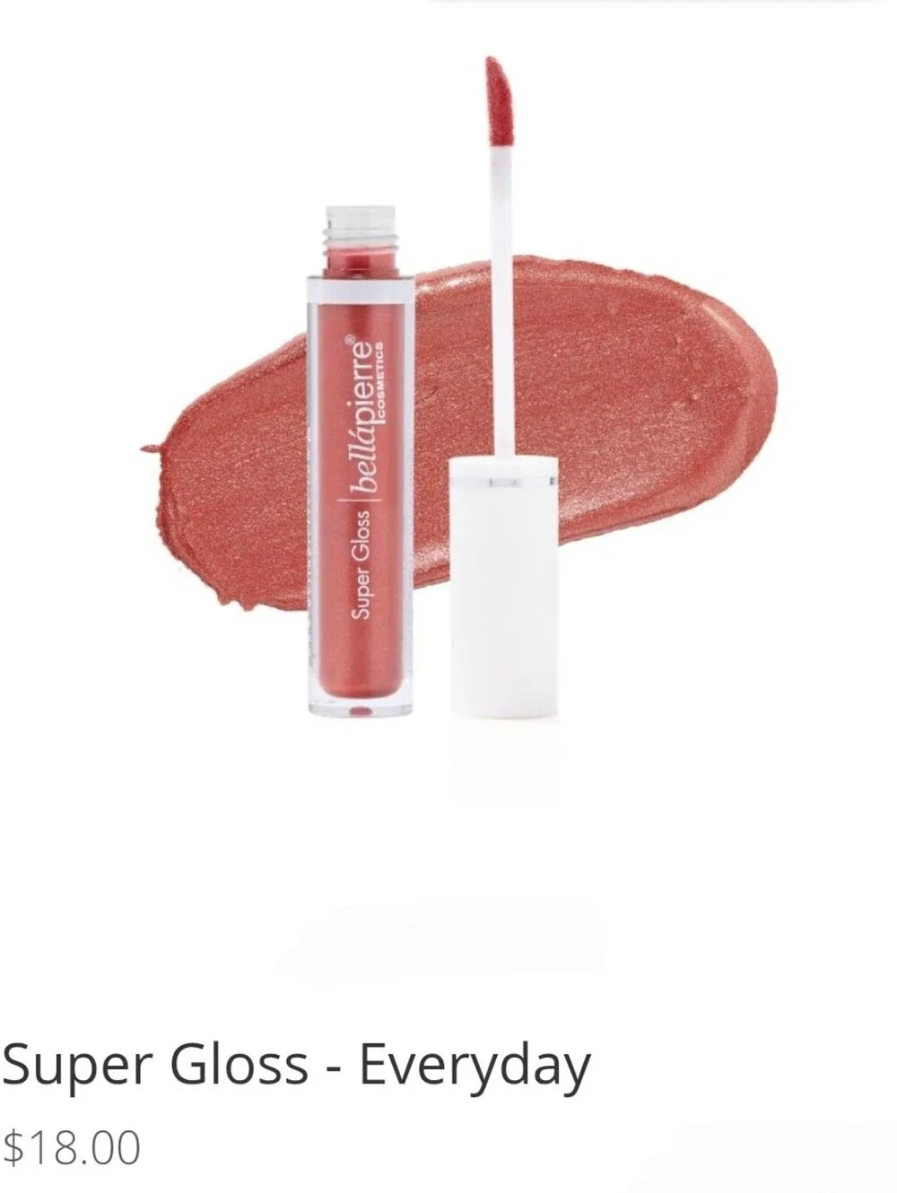 Bellapierre Cosmetics Super Gloss in Everyday 0.12fl Oz BNIB
